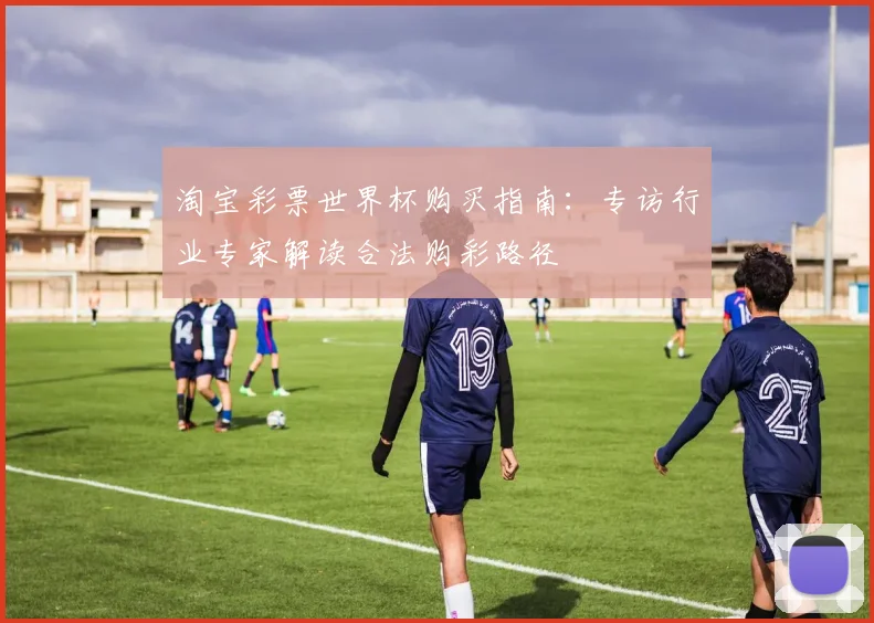 淘宝彩票世界杯购买指南：专访行业专家解读合法购彩路径